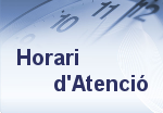 Horari d'atenci� al p�blic